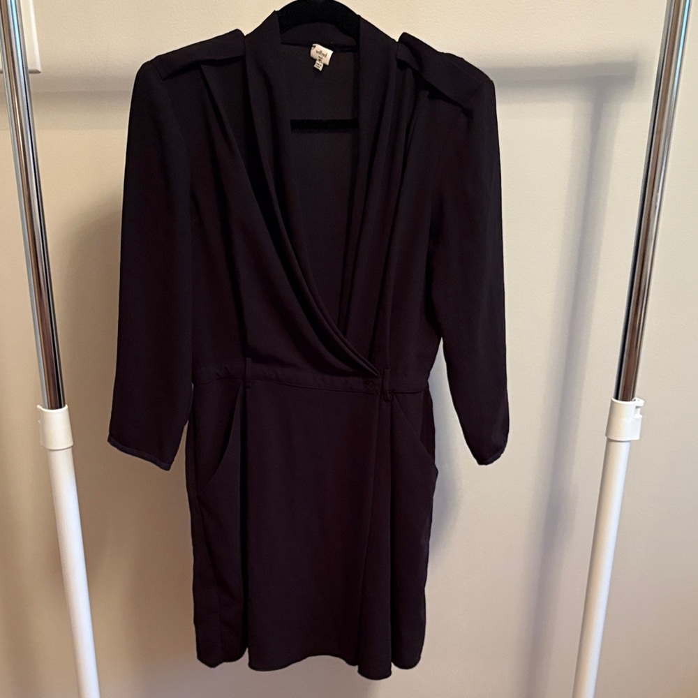 Wilfred Dress Size 4 Black